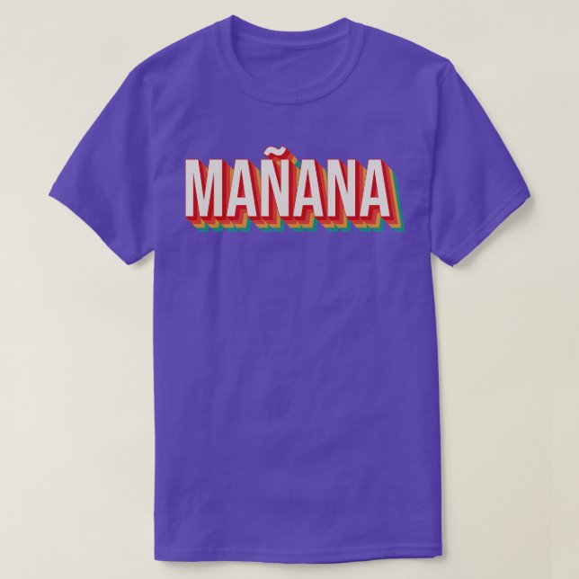 Camiseta Manana (Frente do Design)