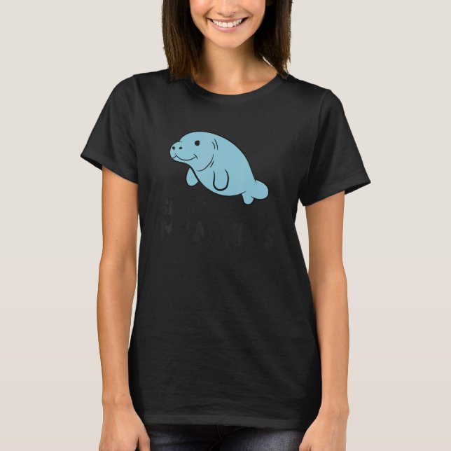 Camiseta Manatee Floaty Potato Save The Manatees (Frente)