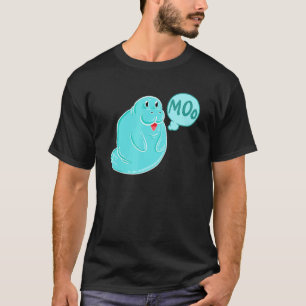 Camiseta Manatee Sea Cow Moo Funny Manatee Shirt Animal Gi