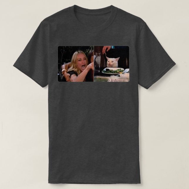 Camiseta Mancha o gato (Frente do Design)