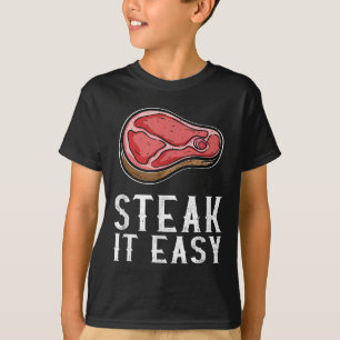 Camiseta Manchar Fácil E Engraçado Barbecue Carne Fumante P