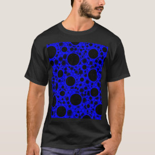 Camiseta Manchas de Bolha Espacial - Azul