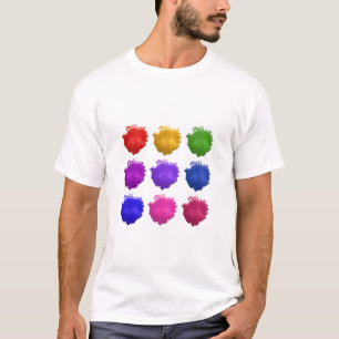 Camiseta Manchas de pintura