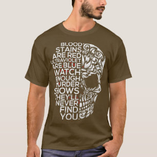 Camiseta Manchas De Sangue São Vermelhos Ultra Violeta São