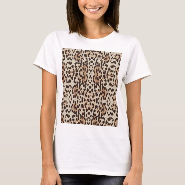 Camiseta Manchas-leopardo Padrão Thunder_Cove (Frente)