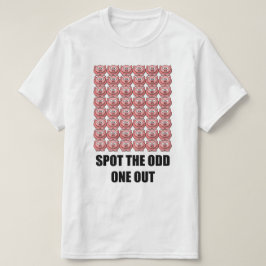 Camiseta Manche o um para fora t-shirt impar