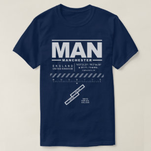 Camiseta Manchester Airport MAN T-Shirt