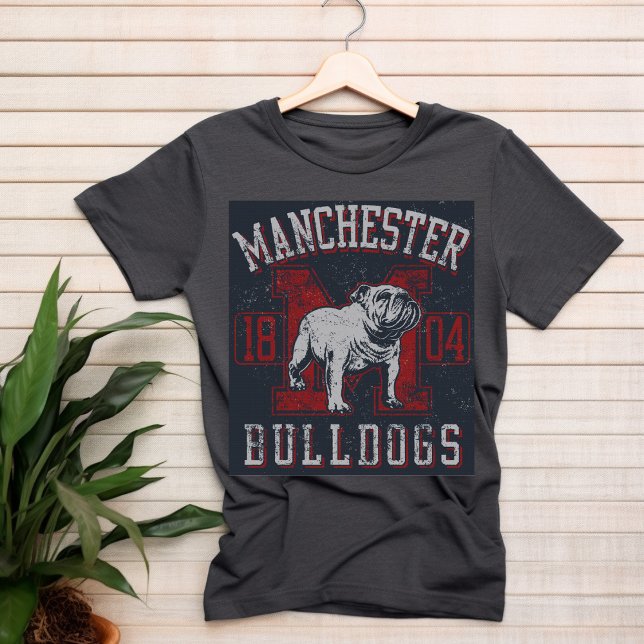 Camiseta Manchester Bulldog T-Shirt (Criador carregado)