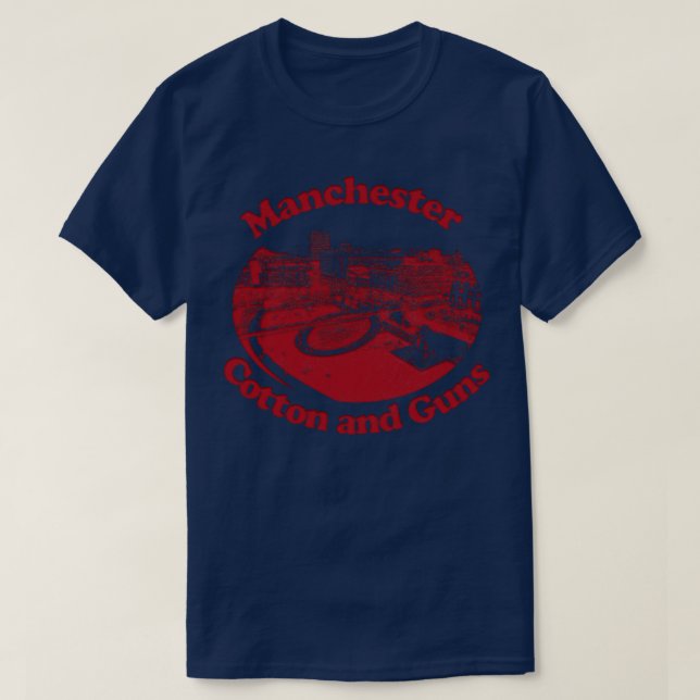 Camiseta Manchester Cotton E Guns Alan Partridge Fan Quot (Frente do Design)