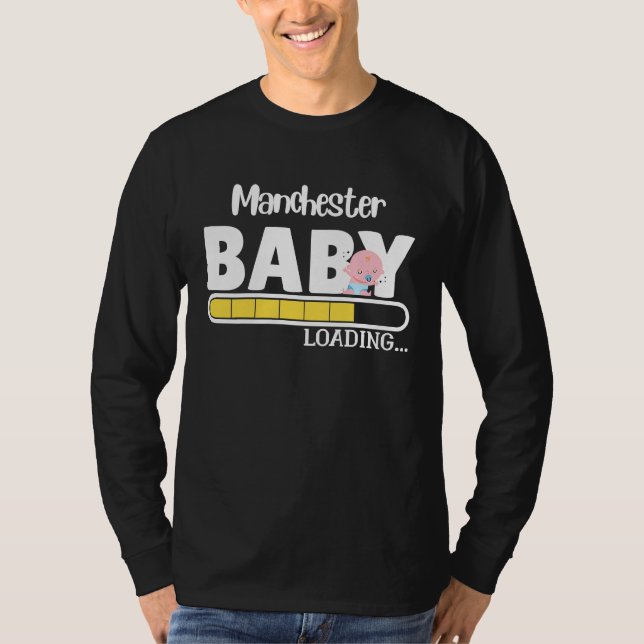 Camiseta Manchester Native Pride  State Baby Parent Mom Dad (Frente)