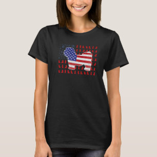 Camiseta Manchester Terrier American Flag 4 De Julho Para M