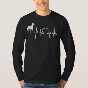 Camiseta Manchester Terrier Dog Heartbeat