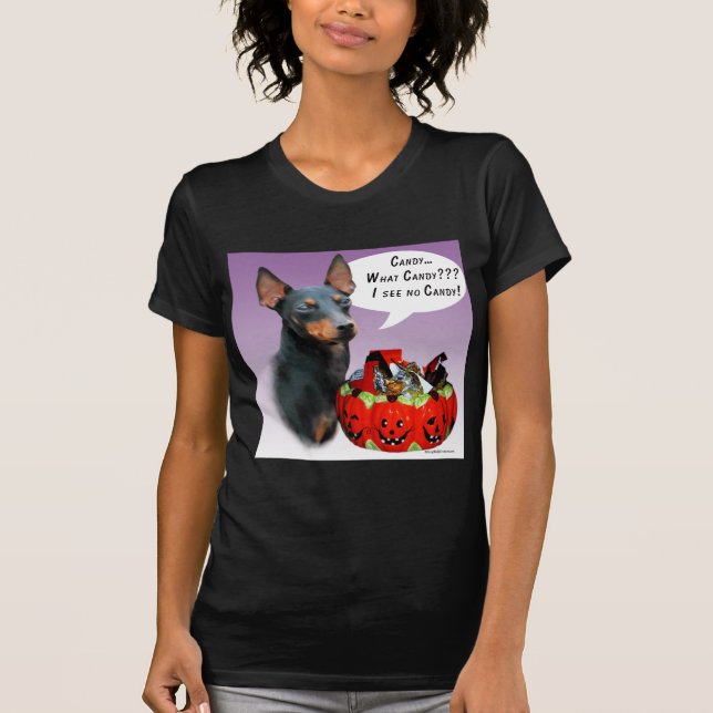 Camiseta Manchester Terrier Halloween Candy (Frente)