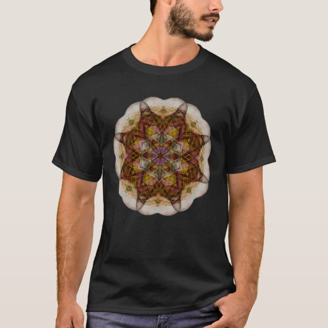 Camiseta Mandala 1 da percepção (Frente)