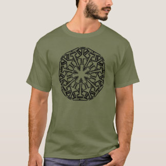 Camiseta Mandala 1 Preto