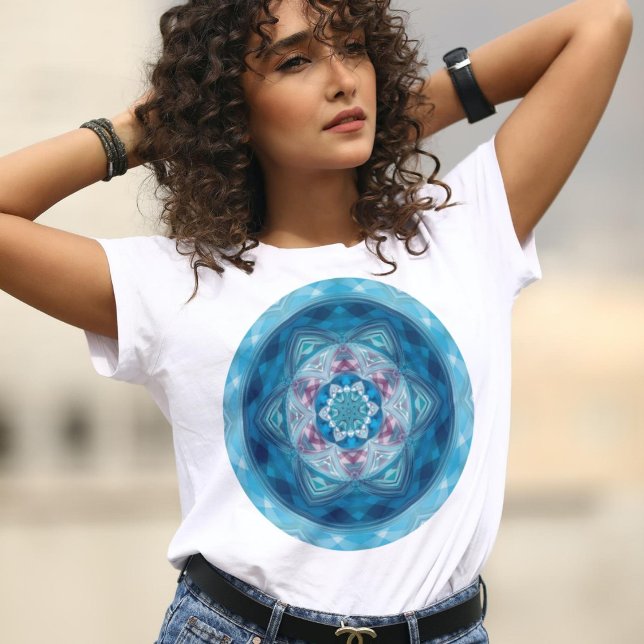 Camiseta Mandala 2 T-Shirt (Criador carregado)