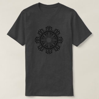 Camiseta Mandala 3 Preto