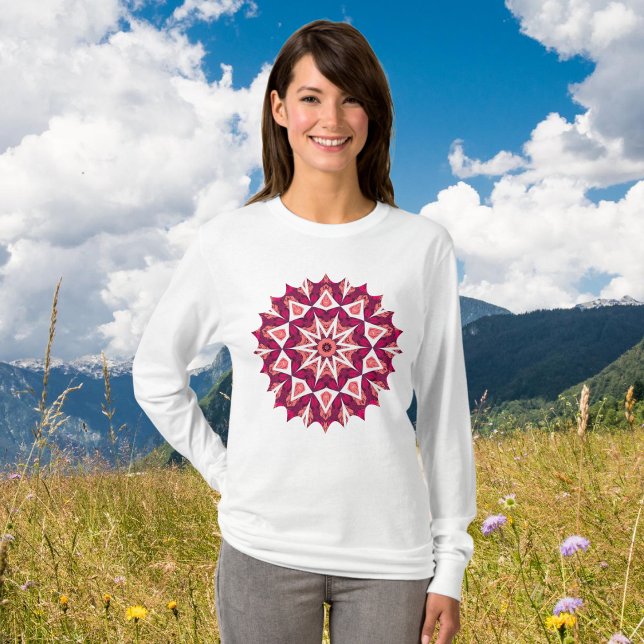 Camiseta Mandala 3 T-Shirt (Criador carregado)