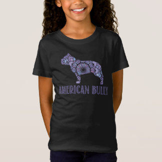 Camiseta Mandala American Bully T-Shirt Girls