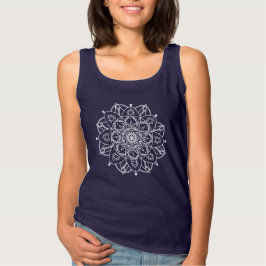 Camiseta Mandala branca