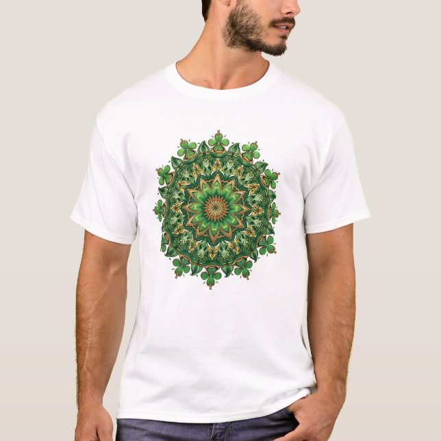 Camiseta Mandala Clover (Frente)