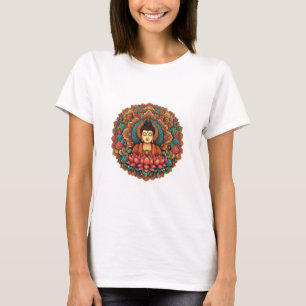 Camiseta Mandala com buddha