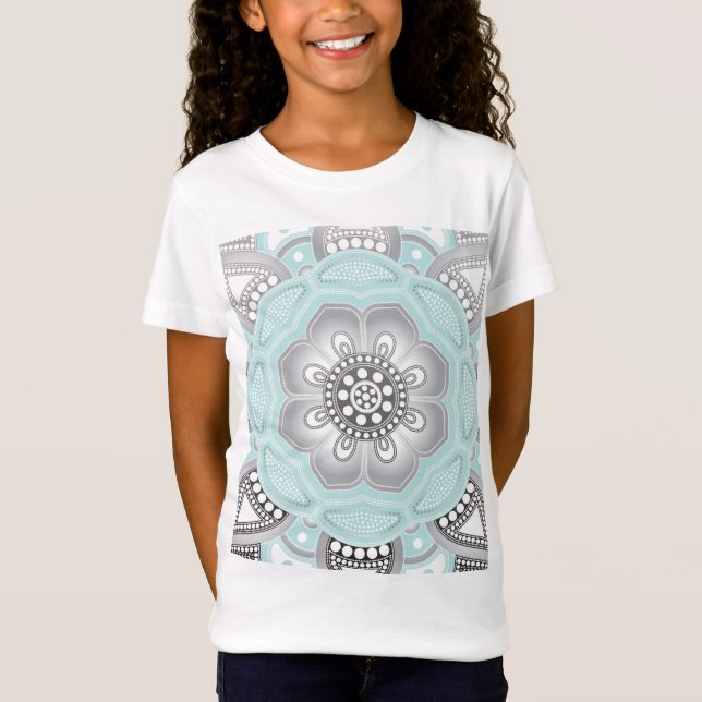 Camiseta Mandala Creative, todos os pontos para um (Frente)