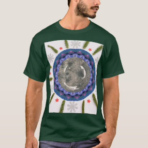 Camiseta Mandala da Lua Celestial