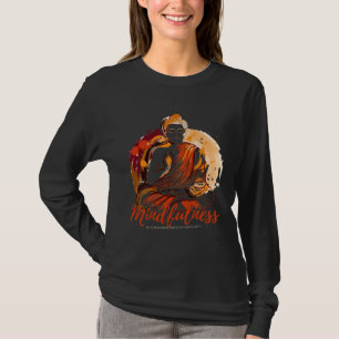 Camiseta Mandalá de Buda Mindfulness Budista Amante do Budi
