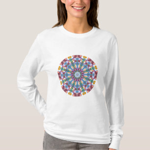 Camiseta Mandala de Flores
