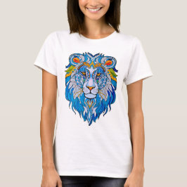 Camiseta Mandala de Leão