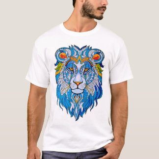 Camiseta Mandala de Leão
