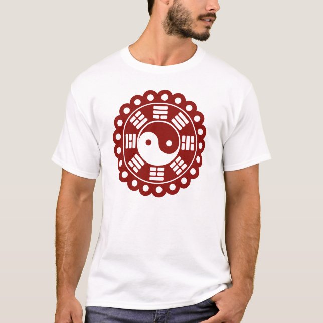 Camiseta Mandala de Yin Yang (Frente)