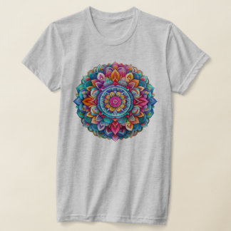 Camiseta Mandala / Design de Flor