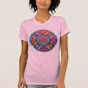 Camiseta Mandala / Design de Flor