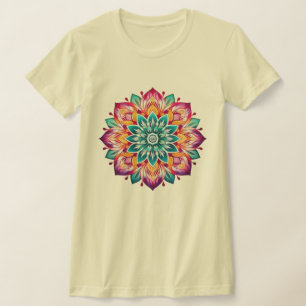 Camiseta Mandala / Design de Flor