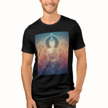 Camiseta Mandala do Buda Meditando Serena - Espiri