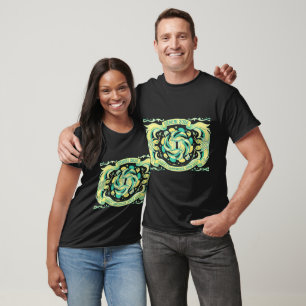 Camiseta Mandala do Zodíaco de Gêmeos 2026 Astrologia do