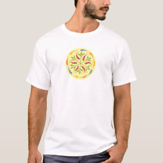 Camiseta Mandala dos peixes/peixes (islâmica)