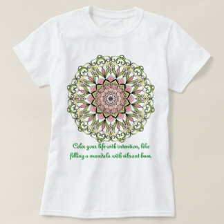 Camiseta Mandala em T-Shirt