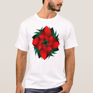 Camiseta Mandala Harmonia Floral Botânica Vibrante