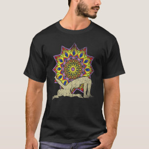 Camiseta Mandala Iogue Meditação Espiritual Budismo Colorid