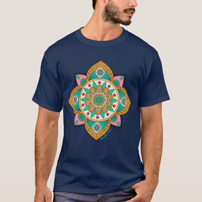 Camiseta Mandala Lima (Frente)