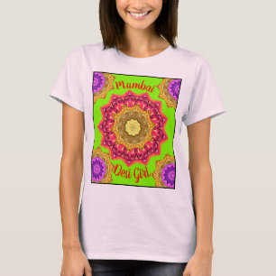 Camiseta Mandala Magic Mumbai Desi Girl