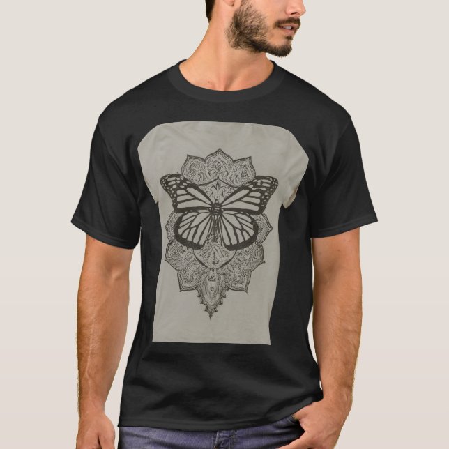 Camiseta Mandala Magic: Um Sonho de Boho (Frente)