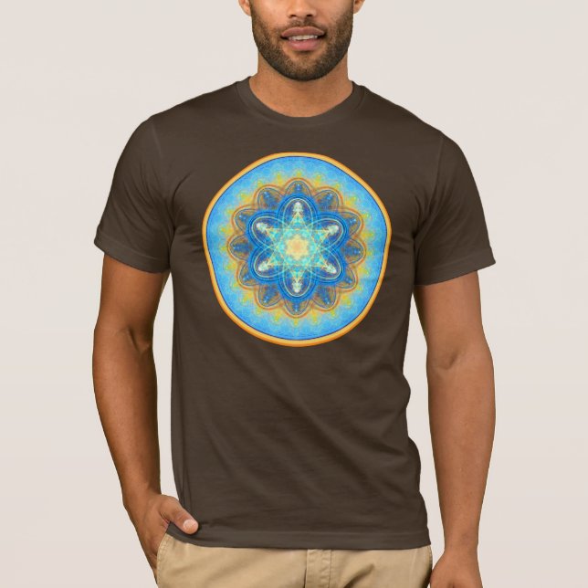 Camiseta Mandala mágica da lua (Frente)