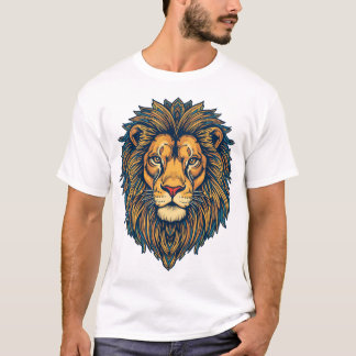 Camiseta Mandala Mane Lion