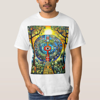 Camiseta Mandala na floresta