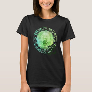 Camiseta Mandala Namaste Roupa Espiritual da Moda Buda