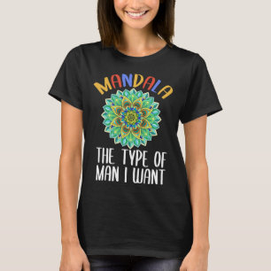 Camiseta Mandala O Tipo de HOMEM que Eu Quero Livro de Colo